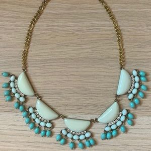 Turquoise and Mint Statement Necklace